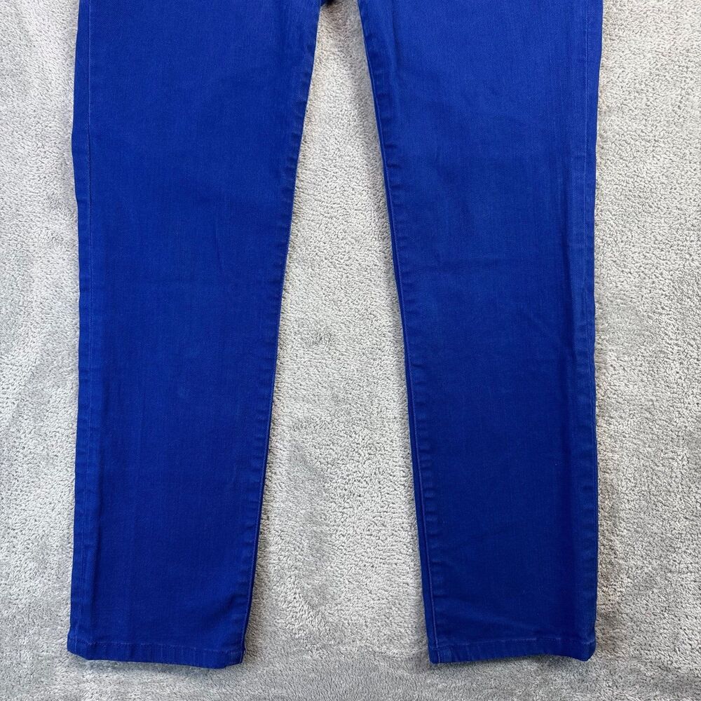 Lauren Ralph Lauren Jeans Womens 6P Blue Zipper Pocket Stretch Denim Ankle Pants - Picture 12 of 14